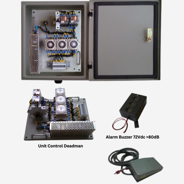 Panel Kontrol Deadman Untuk Lokomotif